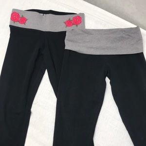 2 pair leggings